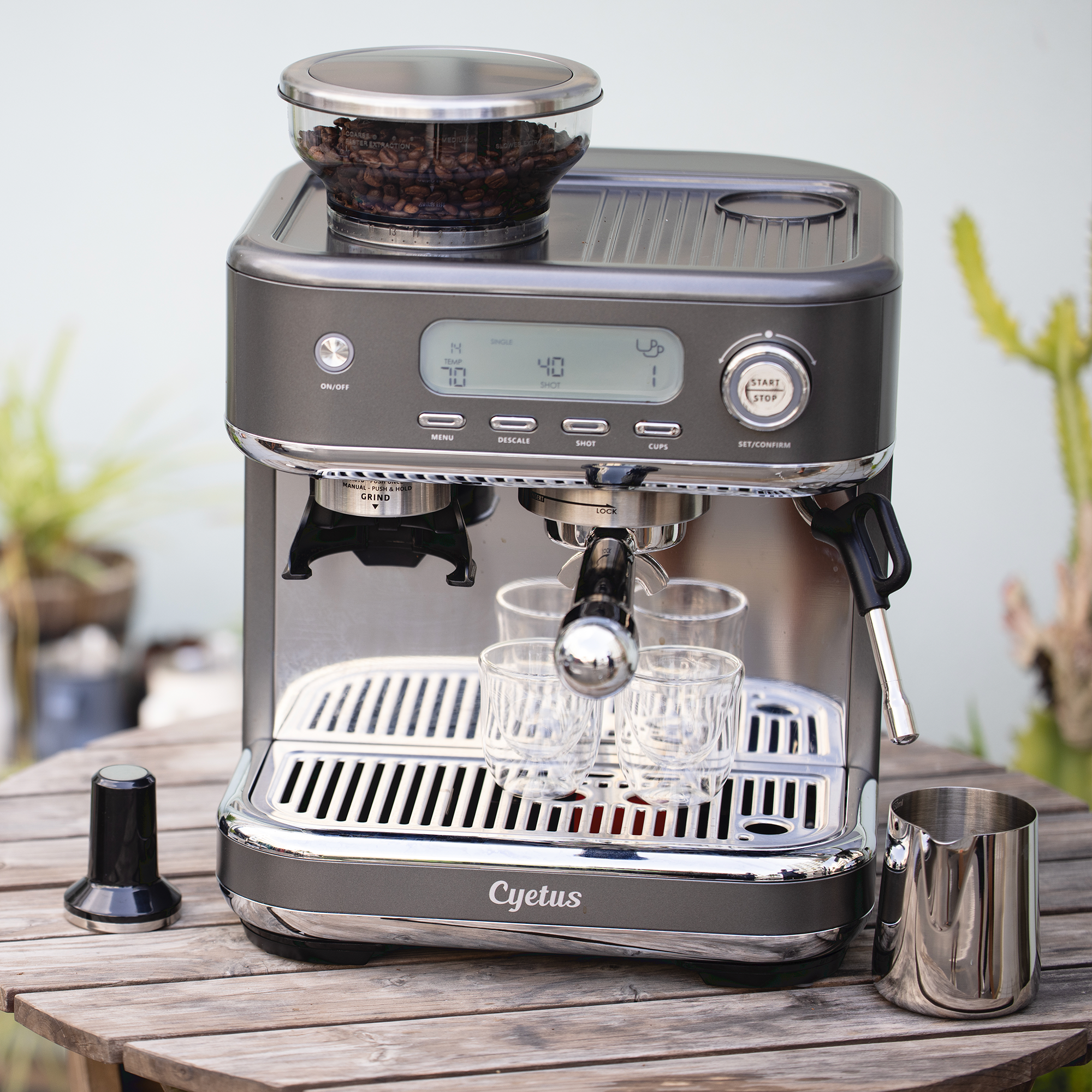 CYETUS Cubic - All in One Espresso Machine for Home Barista – Cyetus