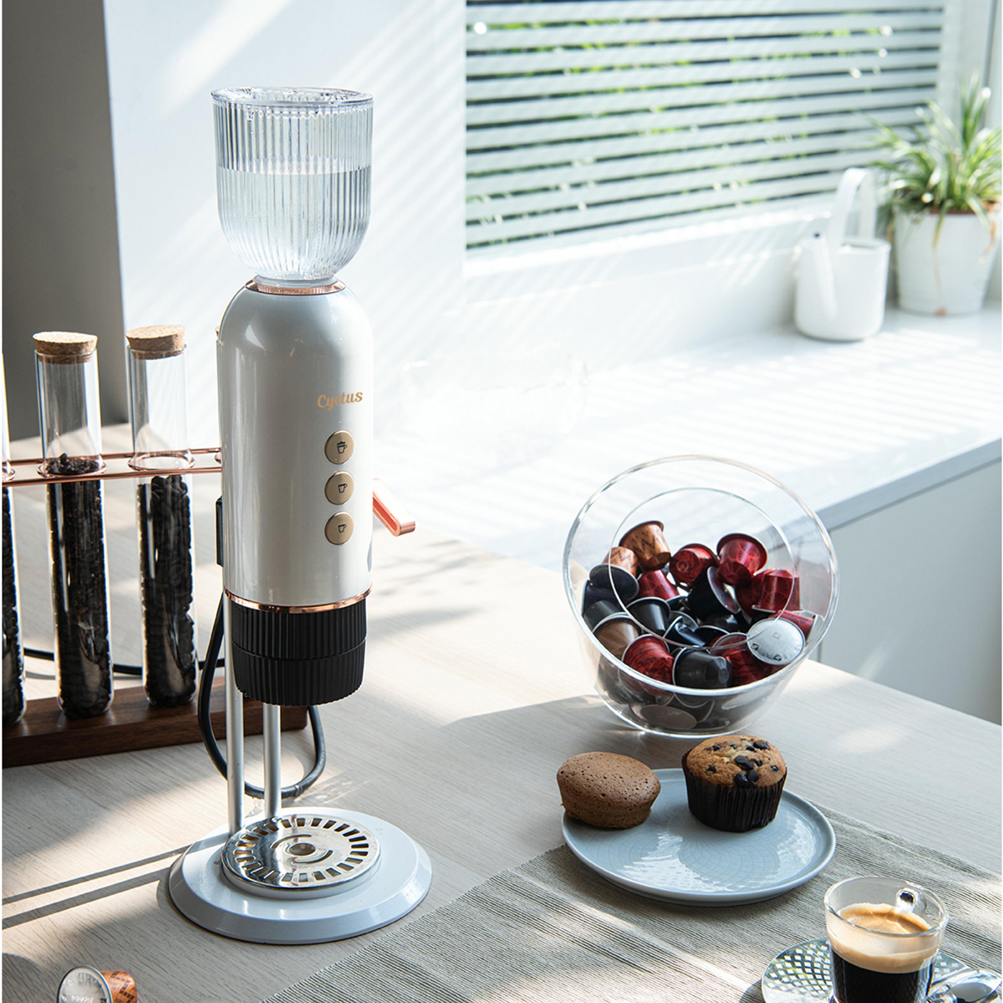 Cyetus Mini 4-in-1 Instant Heating Espresso Coffee Machine : Target